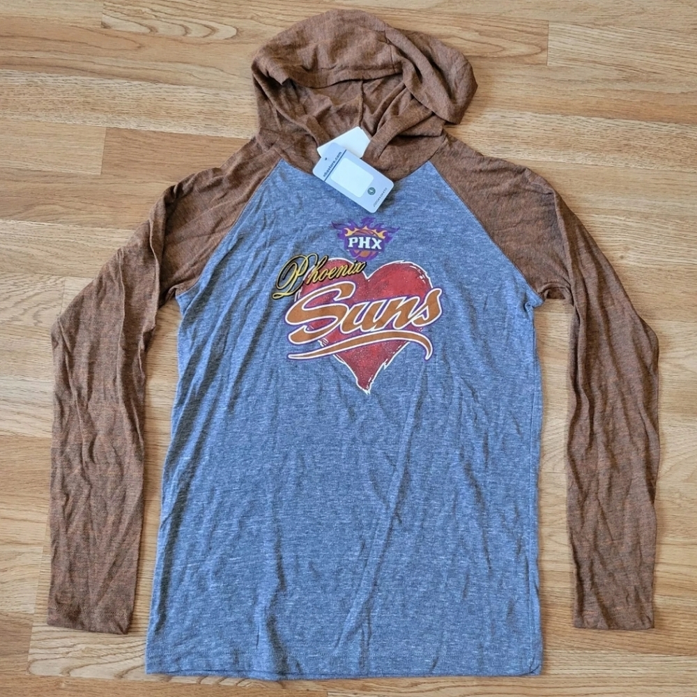 NBA Phoenix Suns Basketball Logo Hoodie Sweatshirt Women's Size Medium